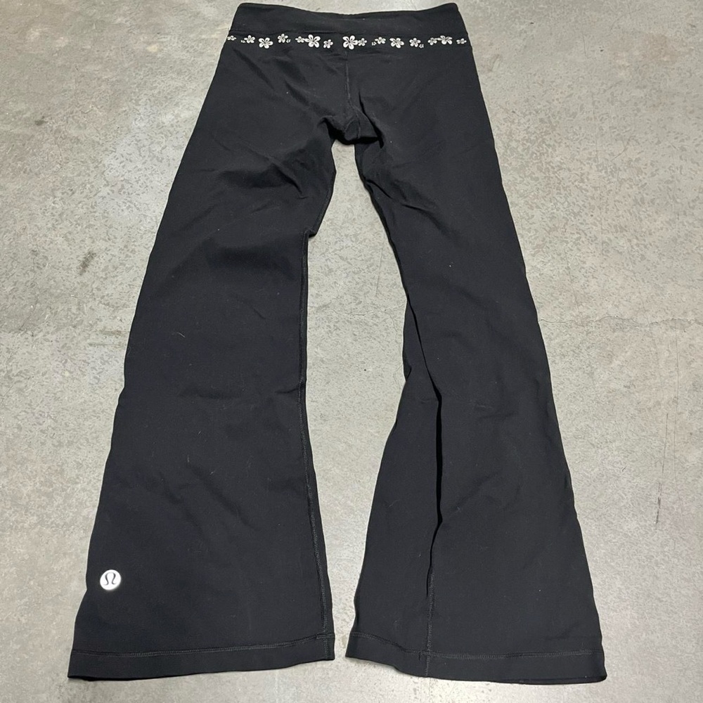 rare lululemon flaired leggings
